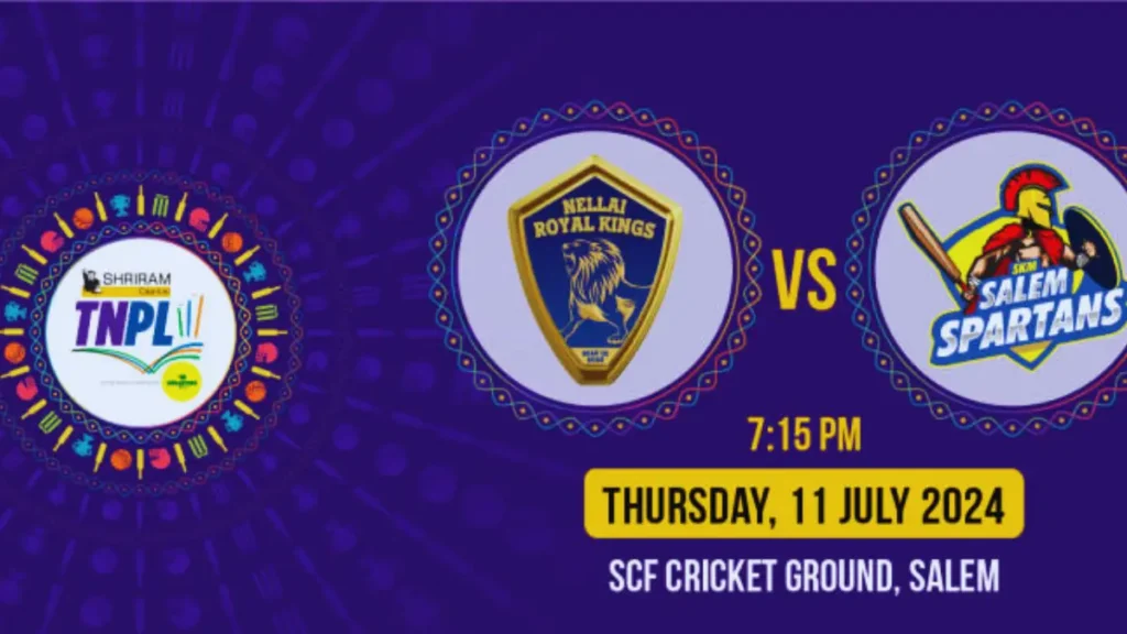 Nellai vs Salem tnpl tickets