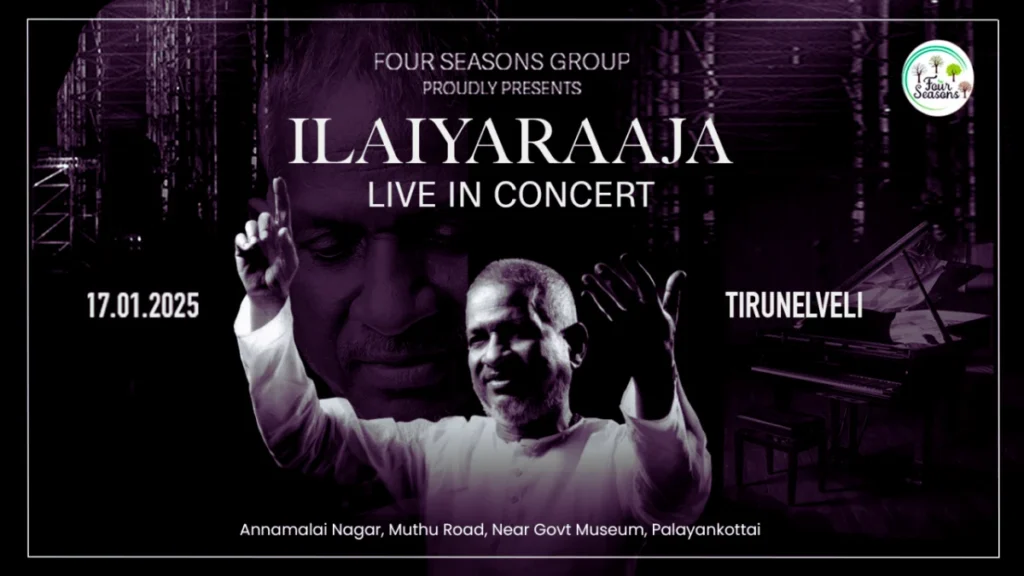 Maestro Ilaiyaraaja Live in Concert Tickets